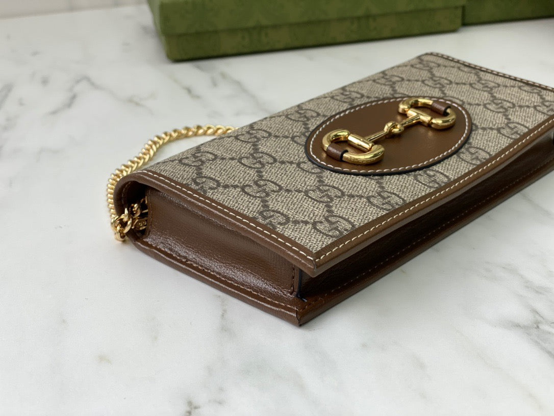 Gucci Padlock Mini Bolso de Hombro/Asa Superior GG Supreme con Piel Blanca