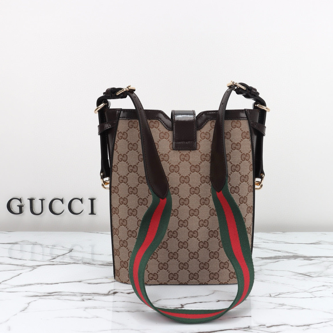 Gucci Ophidia GG Small Bucket Bag
