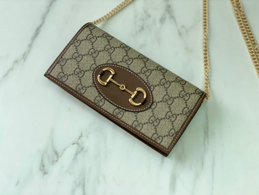Gucci Padlock Mini Bolso de Hombro/Asa Superior GG Supreme con Piel Blanca